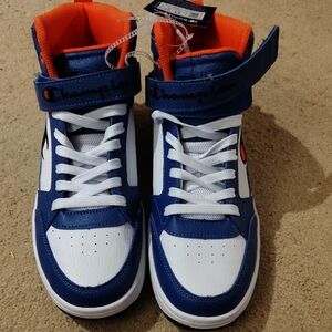 Champion men's High-Top Sneakers - Blue and Orange